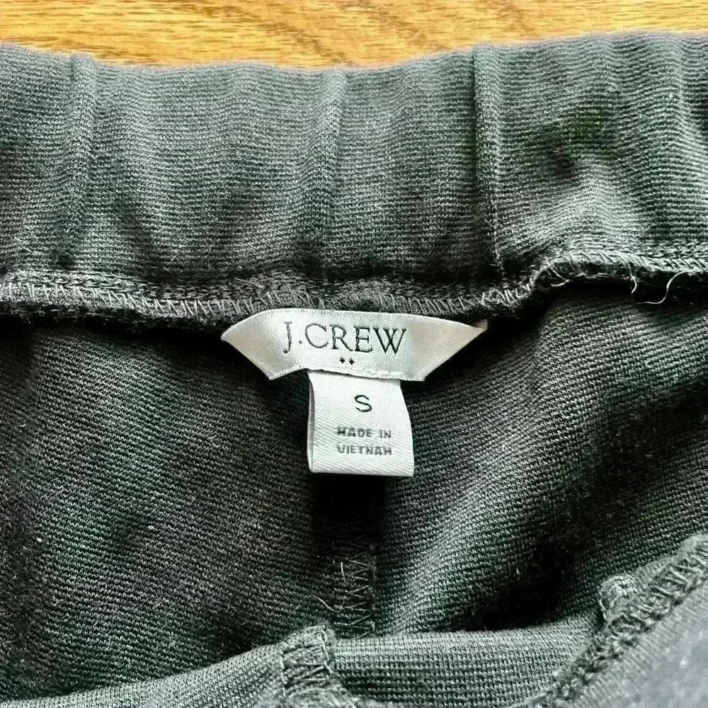 J. Crew Black Ponte Pull On Pants - Small